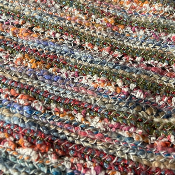 Babe & Tess baby woven multicolor sweater shirt. High end Italian brand. - Picture 3 of 6